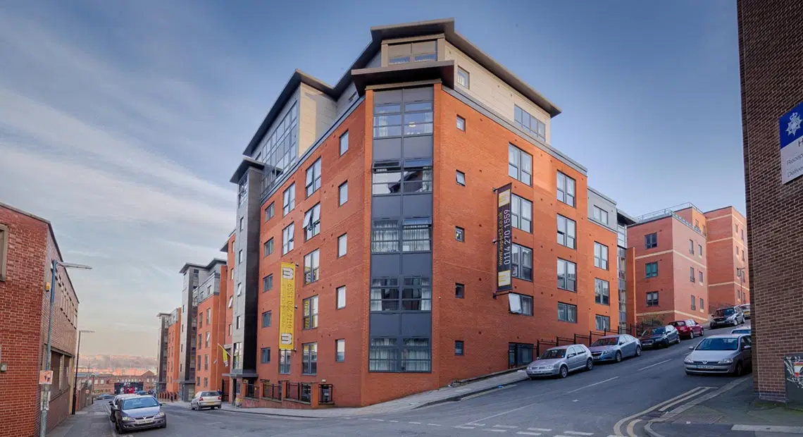 Aspect 3 Apartments, Sheffield – Exterior