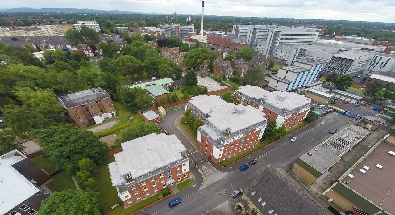 Q3 Apartments, Manchester – Exterior