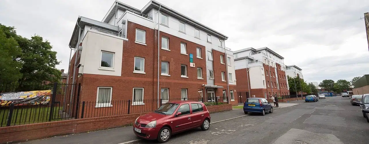 Q3 Apartments, Manchester – Exterior