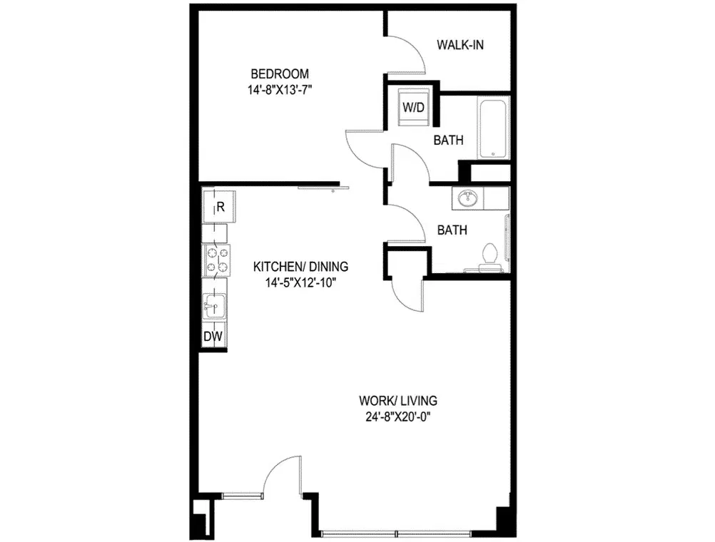 AVA Queen Anne, Seattle – 1 Bed 1 Baths