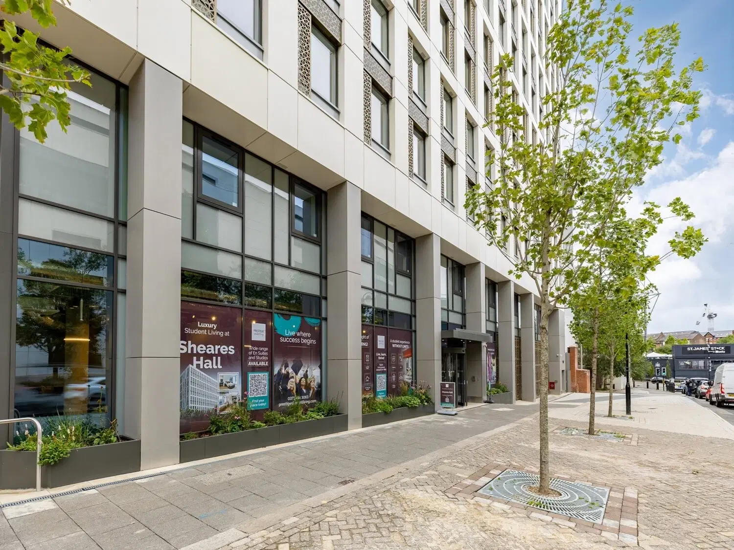 Sheares Hall, Newcastle upon Tyne – Exterior