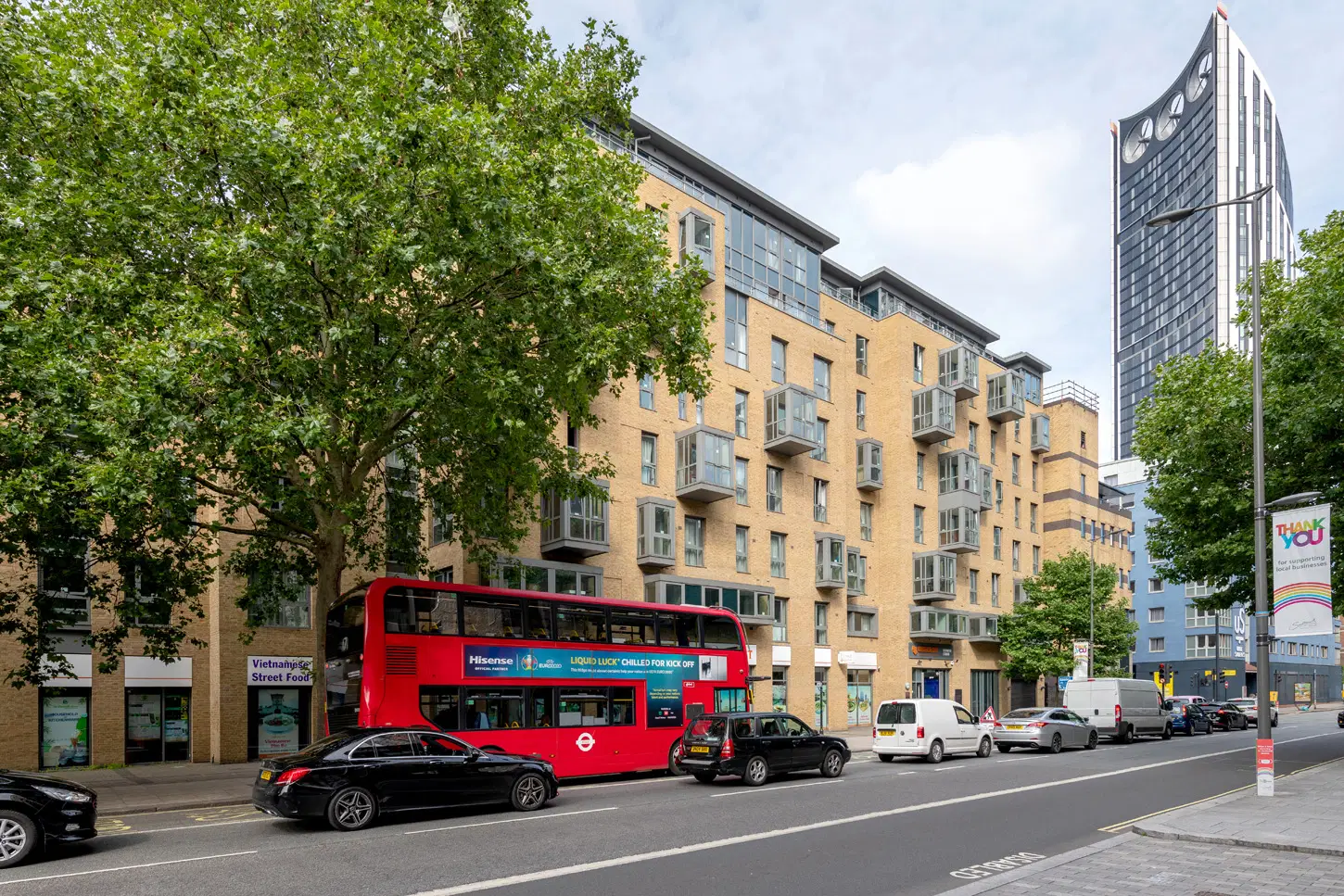 Collegiate Dashwood Studios, London – Exterior