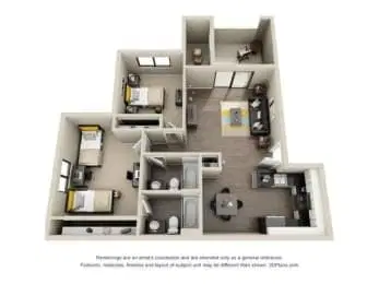 Paseo On University, Tempe – 2 Bed 2 Bath