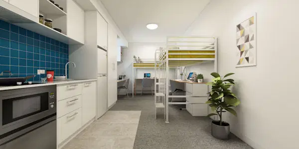 Dwell East End Adelaide, Adelaide – Twin Loft Bed Studio