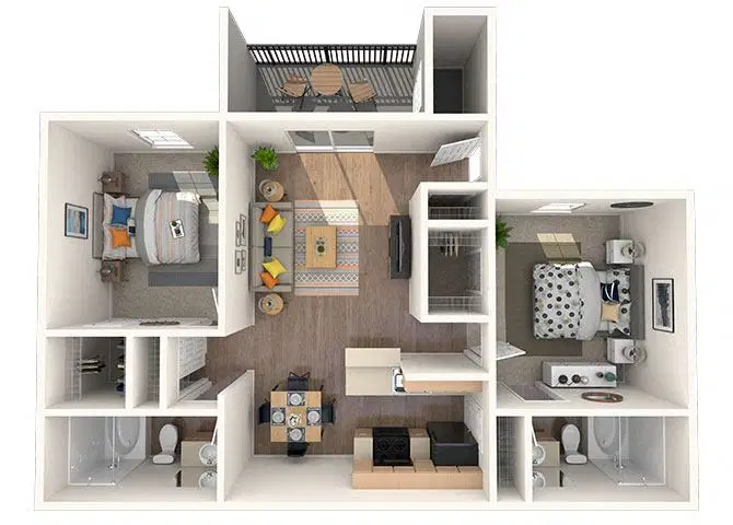 Onnix Apartments, Tempe – 2 Bed 2 Bath