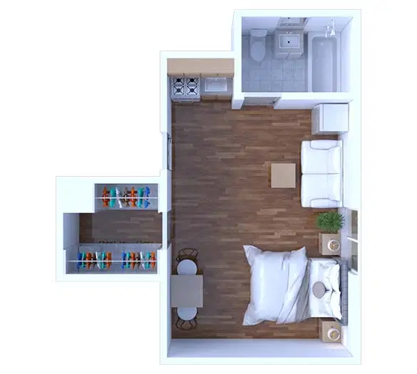 Gramercy Row, Chicago – Studio
