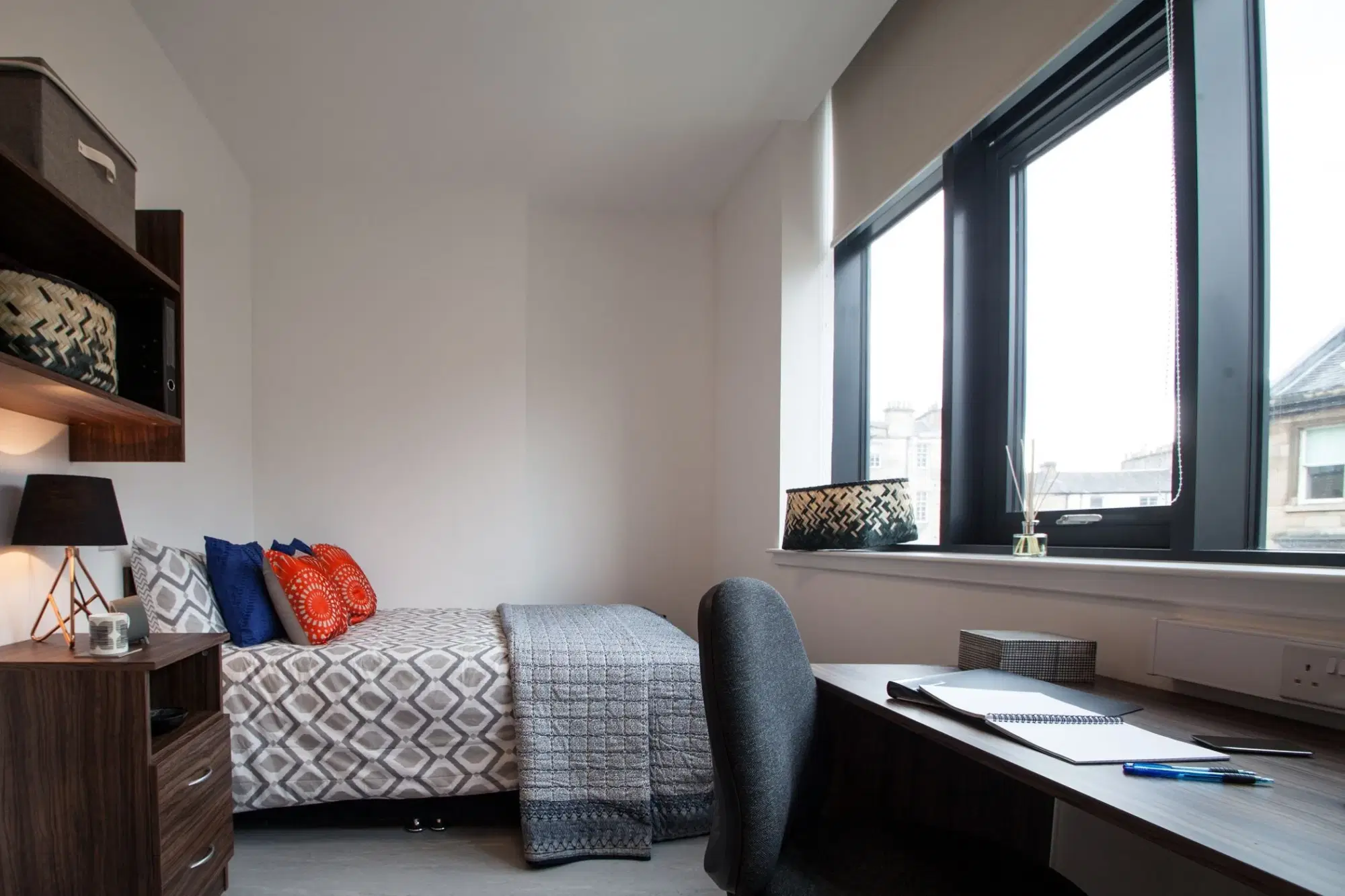 Claremont House, Glasgow – Bedroom