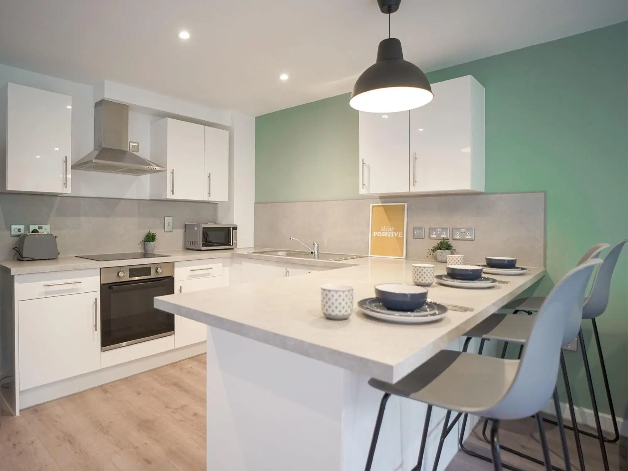 Park View, Manchester – Kitchen