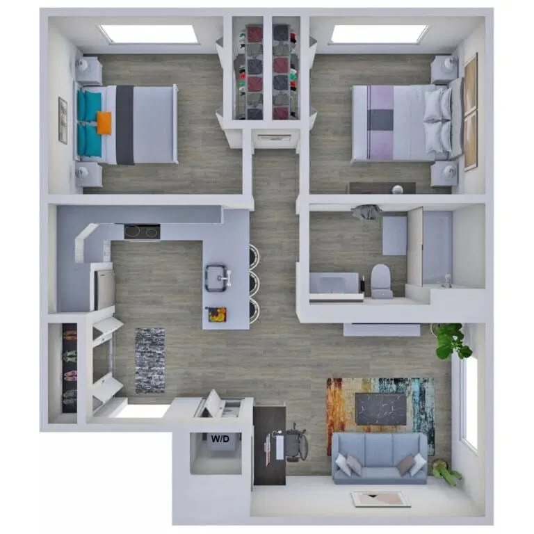 Tapestry Station, Chicago – 2 Bed 2 Bath
