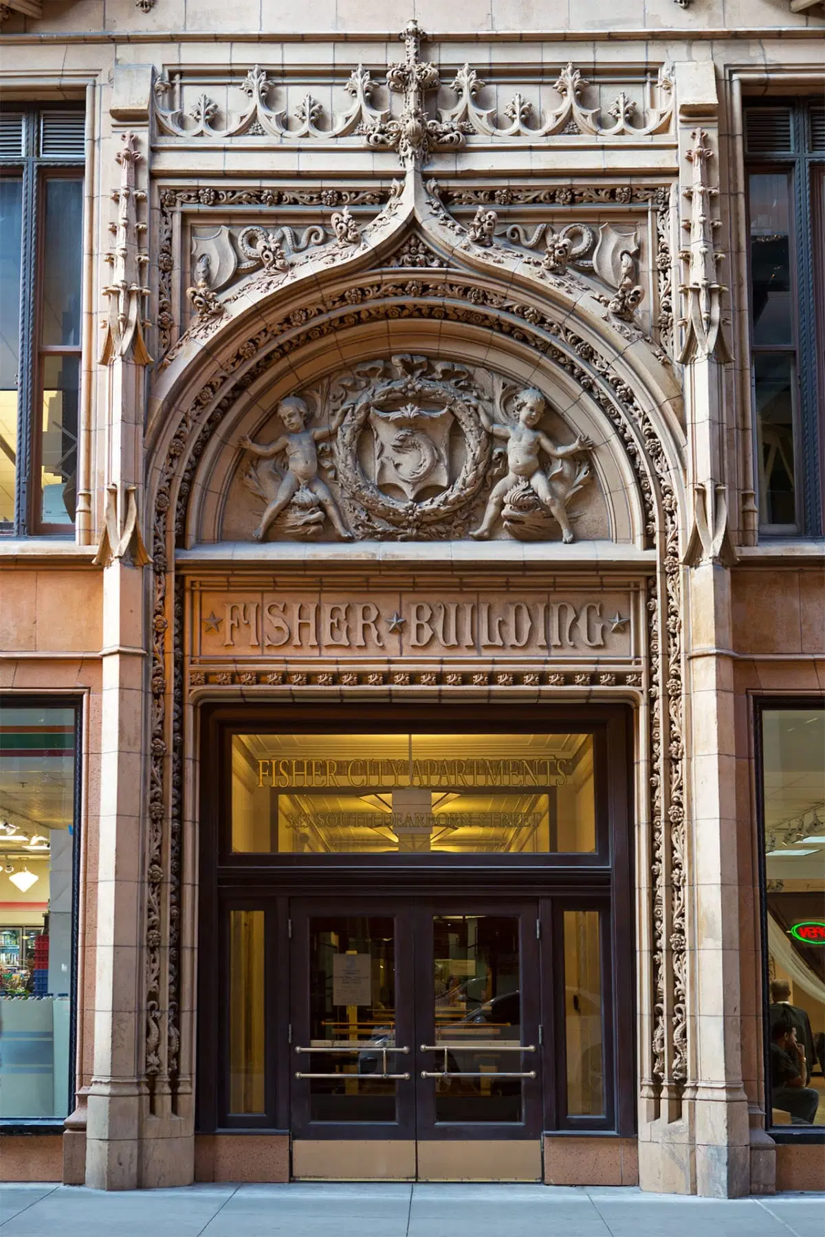 Fisher Building Apartments, Chicago – Exterior
