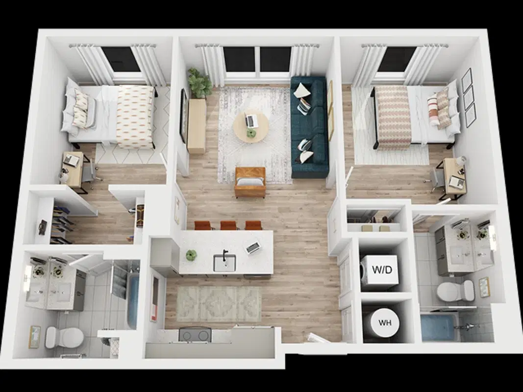 Rambler Austin, Austin – 2 Bedroom 2 Bathroom