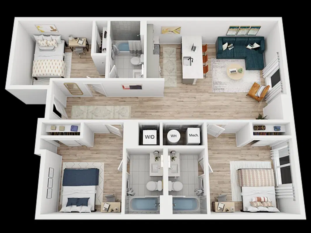 Rambler Austin, Austin – 3 Bedroom 3 Bathroom