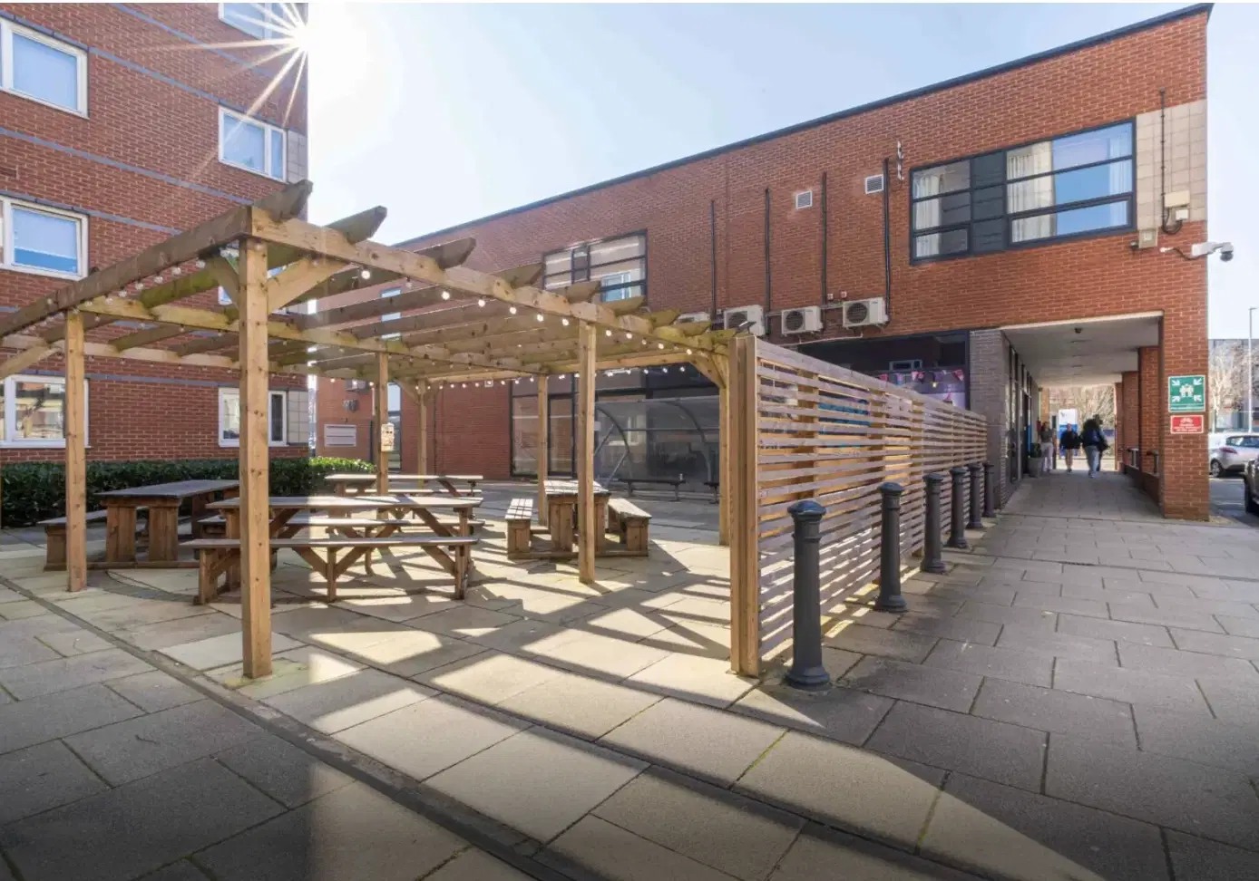 iQ Pavilions, Lincoln – Exterior