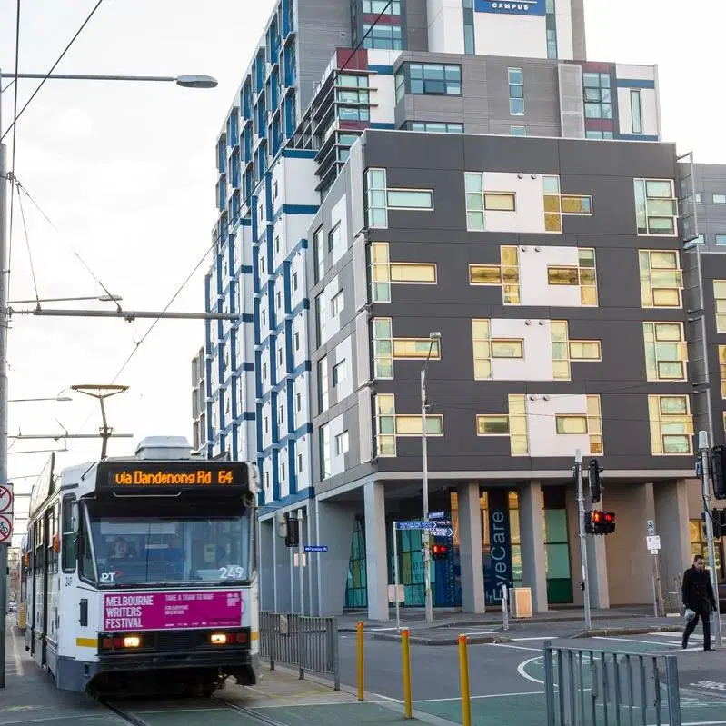 Student Living – 800 Swanston, Melbourne – Exterior