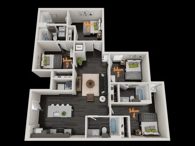 HillTop, Austin – 4 Bed 4 Bath