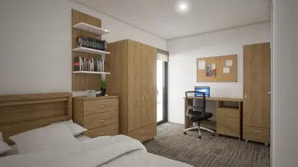 Capital Student Stays, Adelaide – 1 Bedroom Ensuite in a 3 Bedroom Apartment with Balcony