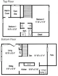 Forest Creek Village Apartments, Austin – 2 Bed 1.5 Bath