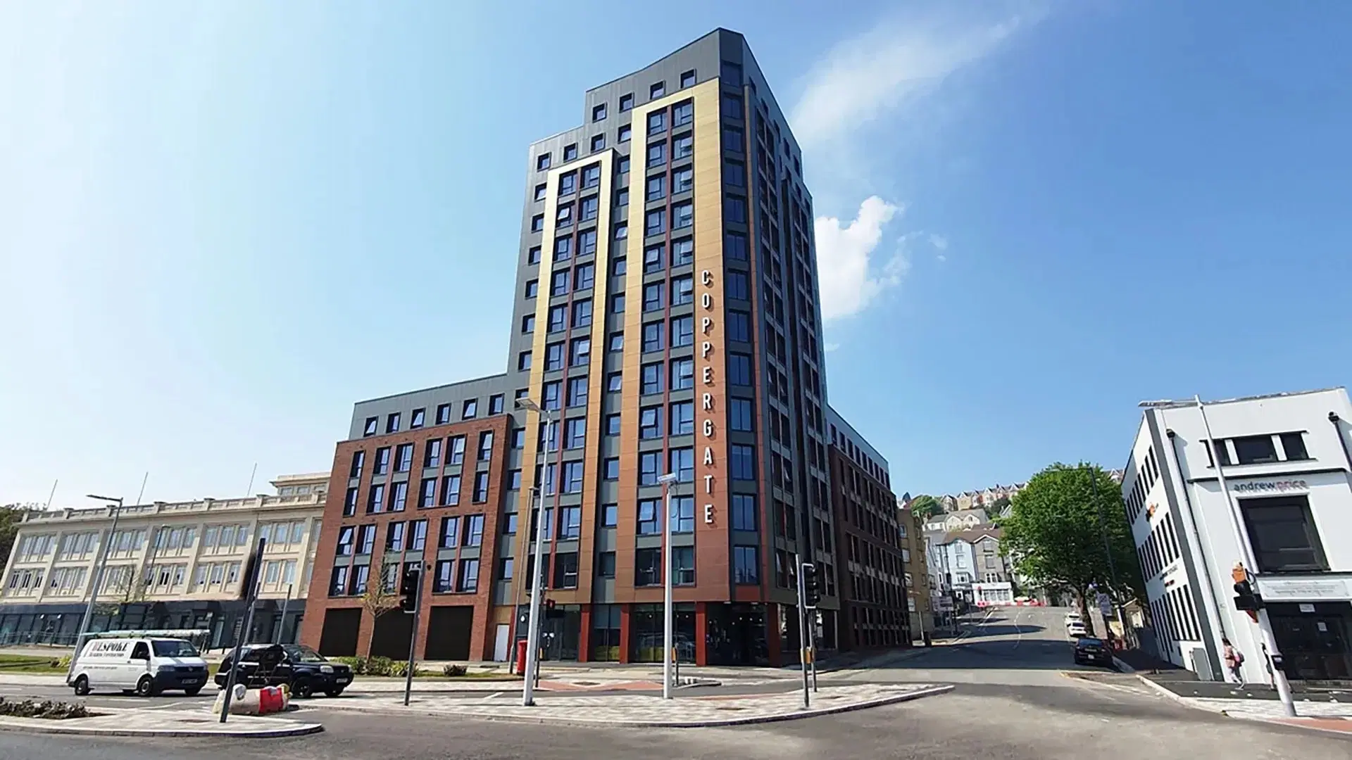 Coppergate, Swansea – Exterior
