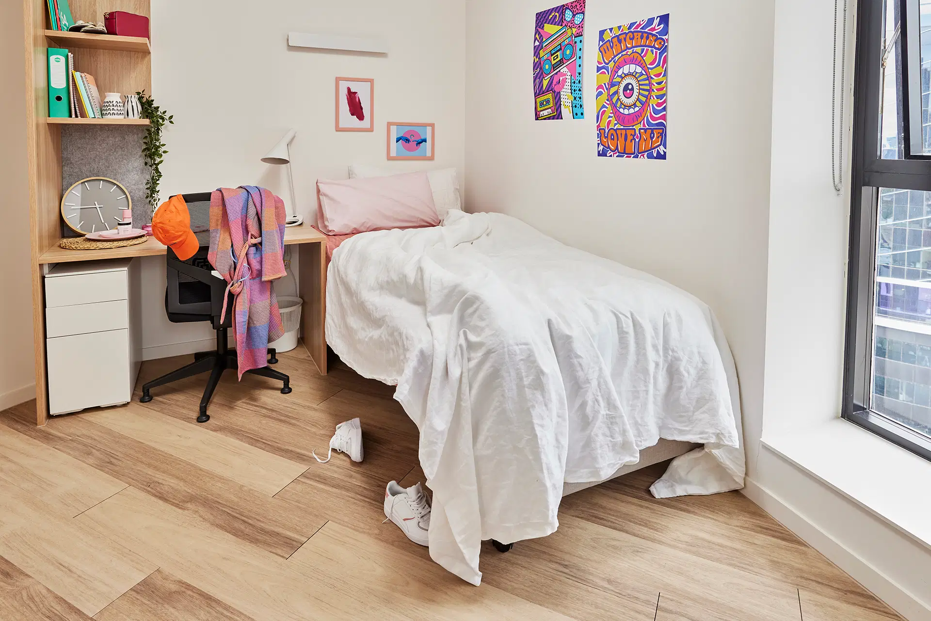 Scape Peel, Melbourne – Signature Plus Studio Apartment, Double Bed