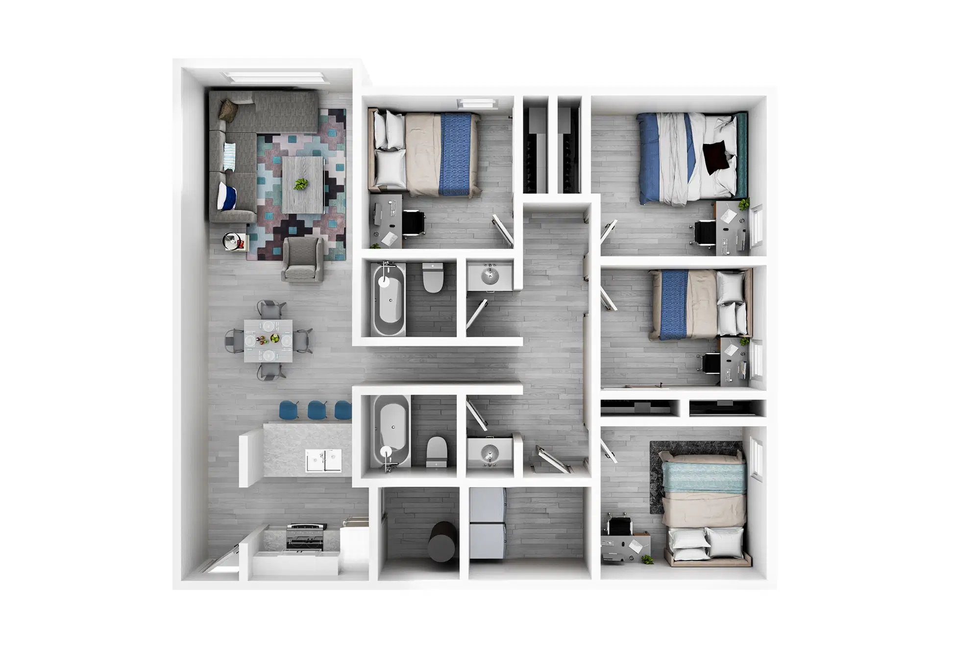 Northgate Lakes, Orlando – 4 Bedroom 2 Bathroom