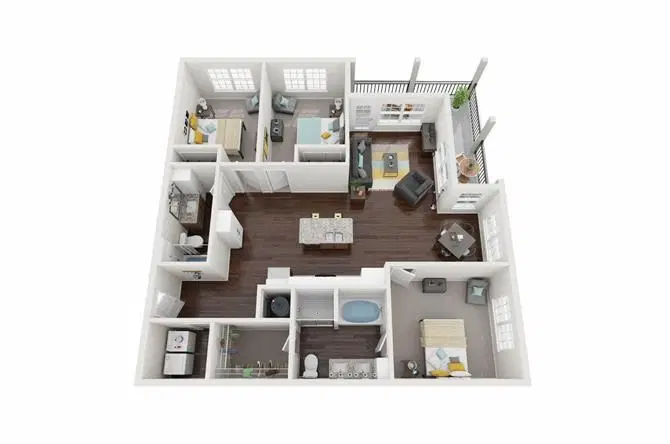 Alvista West Vue, Orlando – 3 Bedroom 2 Bathroom