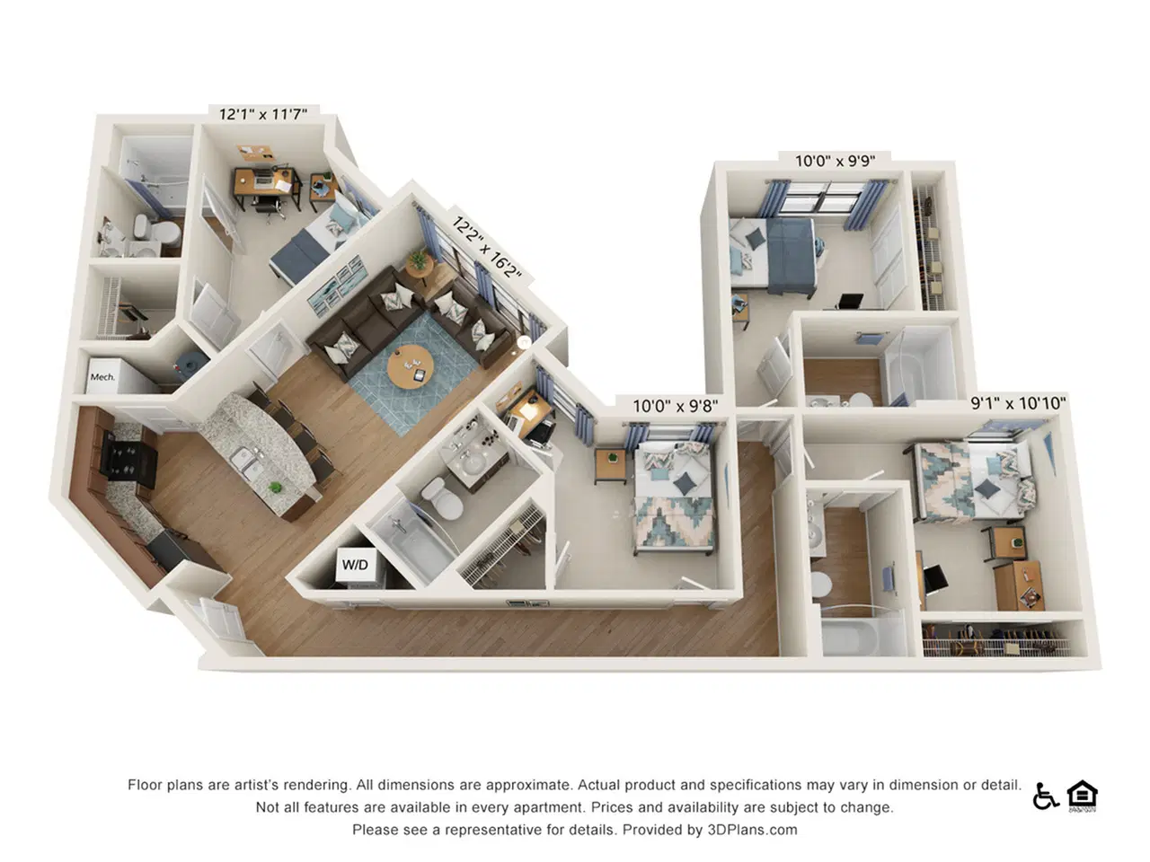 The Varsity College Park, College Park – 4 Bedroom 4 Bathroom