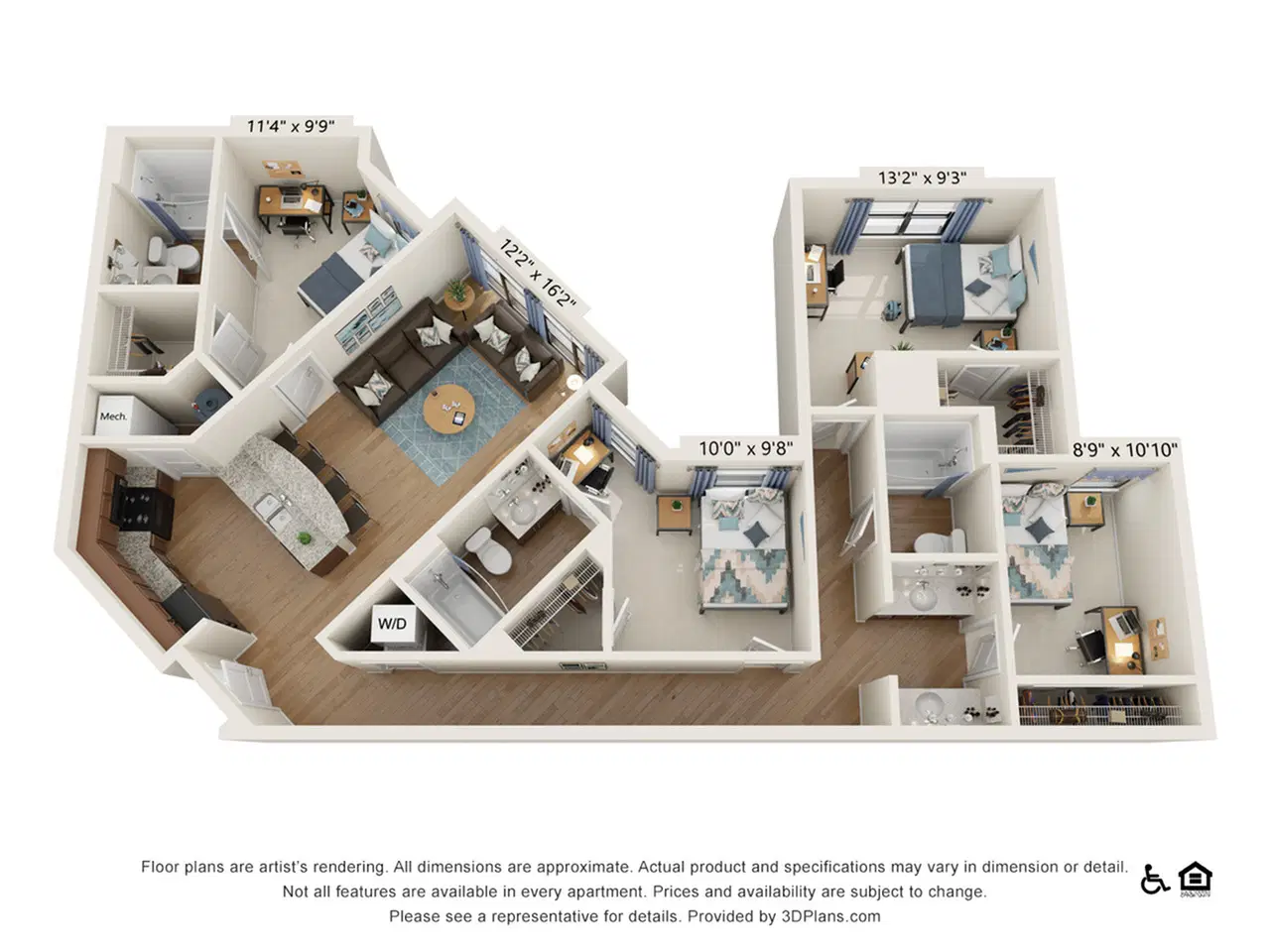 The Varsity College Park, College Park – 4 Bedroom 3 Bathroom