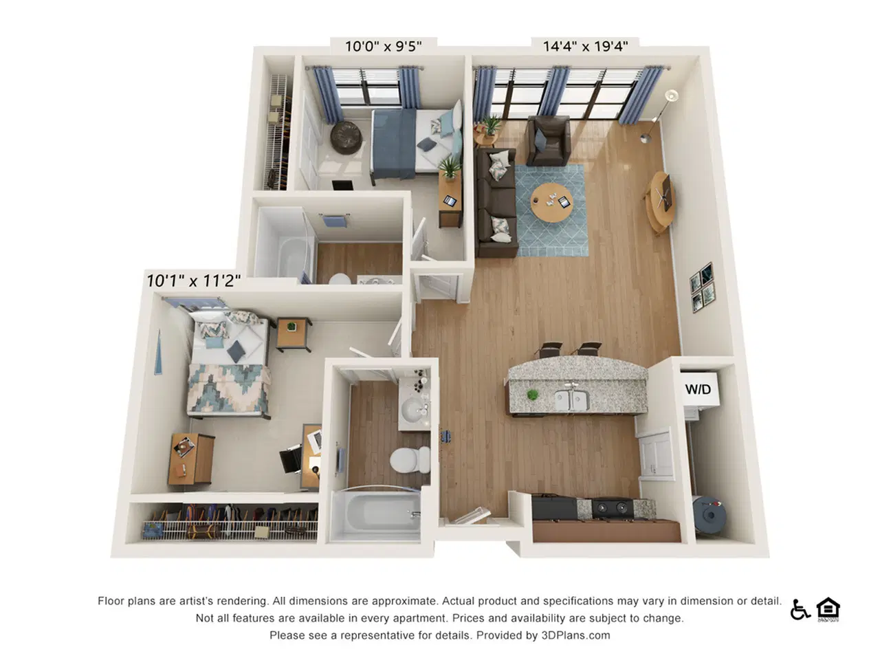 The Varsity College Park, College Park – 2 Bedroom 2 Bathroom