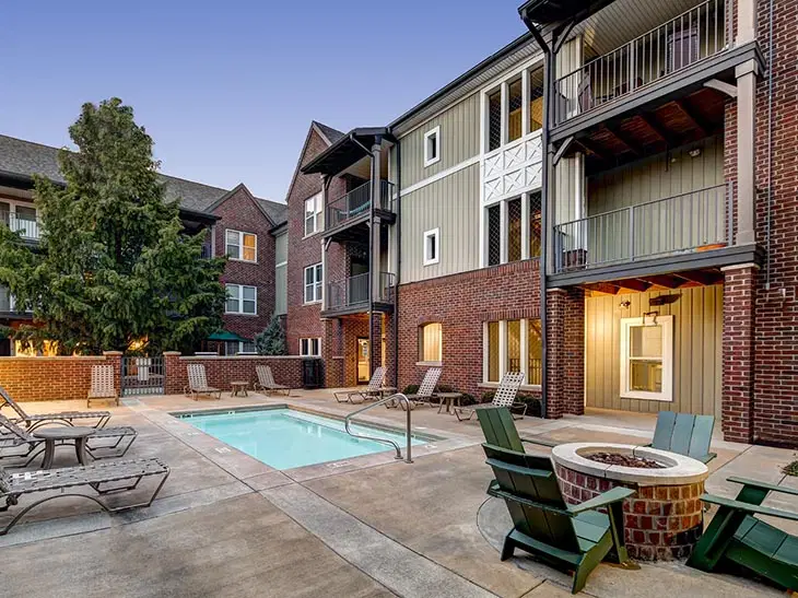 The Lodges, East Lansing – Exterior