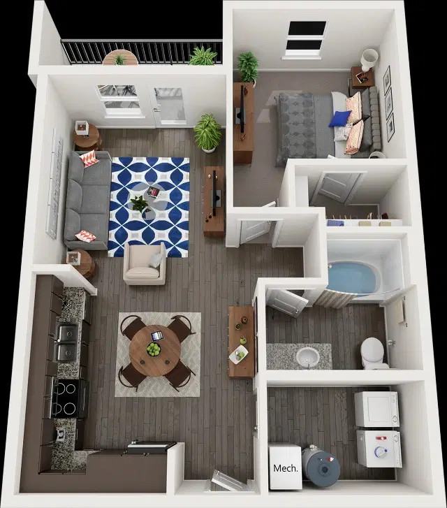 Anthem House, Gainesville – 1 Bedroom 1 Bathroom