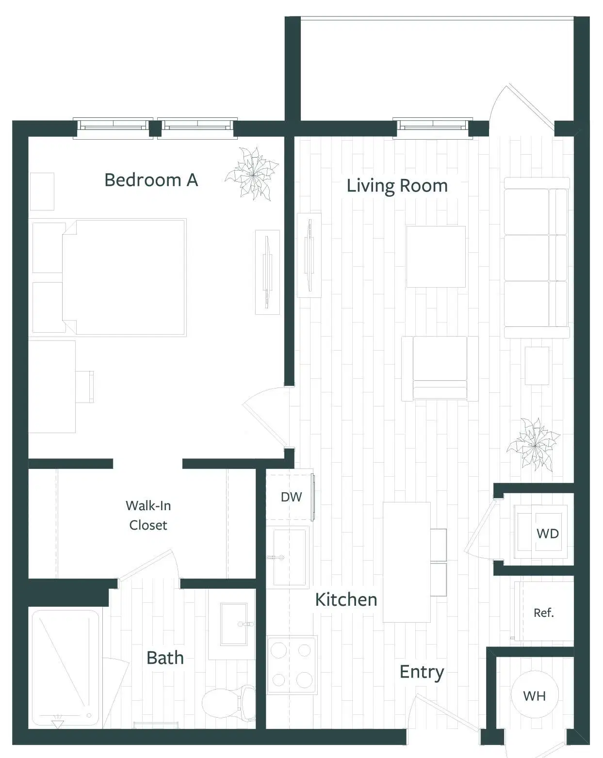 Aero on 24th, Gainesville – 1 Bed 1 Bath