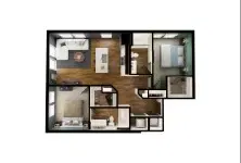 The Alloy, College Park – 2 Bed 2 Bath