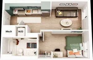 Union On Knox, College Park – 1 Bed 1 Bath