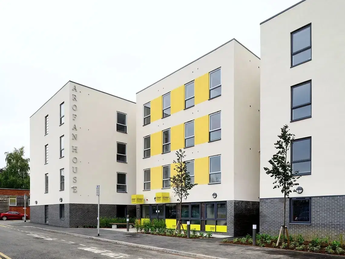 Yugo Arofan House, Cardiff – Exterior