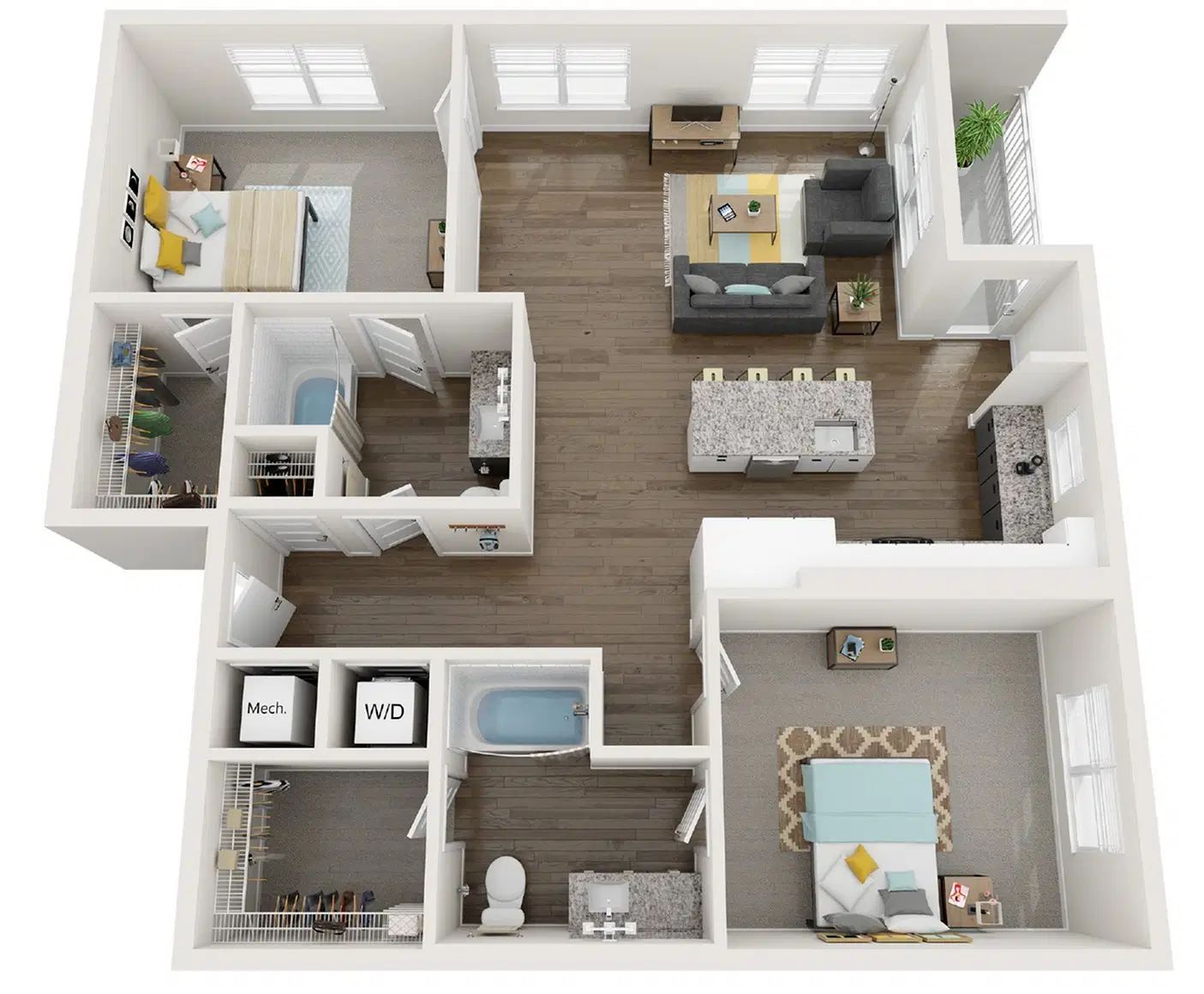 Rise Thirty Fourth, Gainsville – 2 Bed 2 Bath