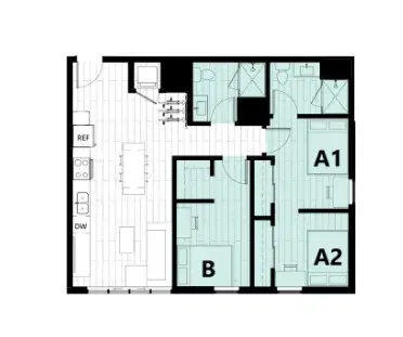 Hub On Campus Gainesville University, Gainesville – 2 Bed 2 Bath