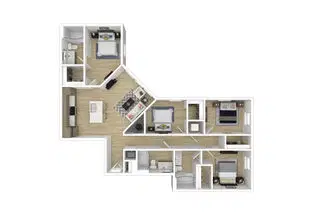 The Row, Gainesville – 4 Bed 3 Bath