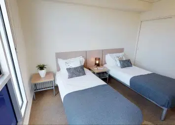 Student Living – 800 Swanston, Melbourne – 1 Bedroom Twin Large