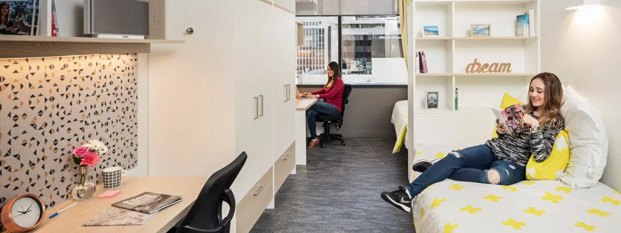 Student One Adelaide Street, Brisbane – Twin Studio