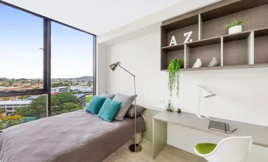 Scape Merivale, Brisbane – Signature Studio, Double Bed, Views