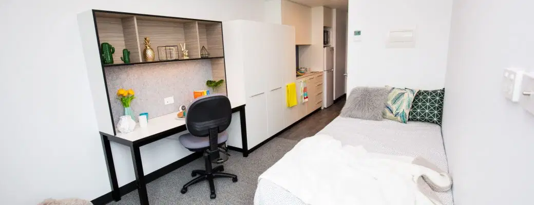 UniLodge Park Central, Brisbane – Studio Single