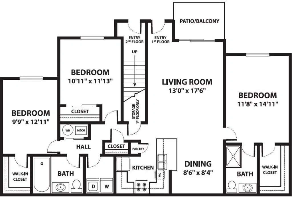 Traditions Bloomington, Bloomington – 3 Bed 2 Bath