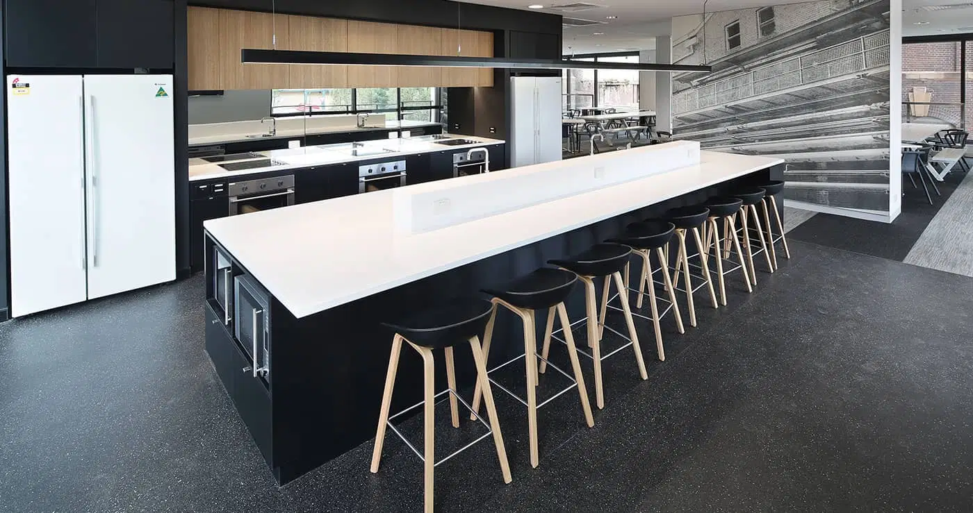 Iglu Central Park Student Accommodation, Sydney – Kitchen
