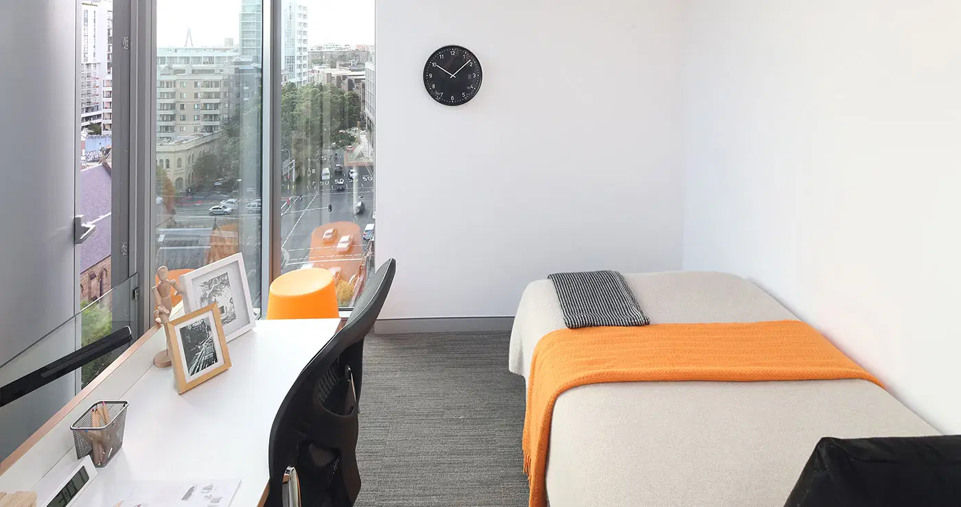 Iglu Central Park Student Accommodation, Sydney – Single Bedroom – 6 Share Apt