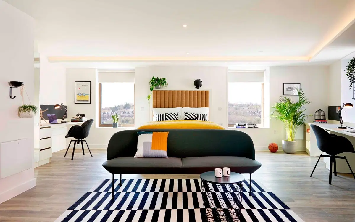 Student Castle Brighton, Brighton – Mortimer Deluxe Studio