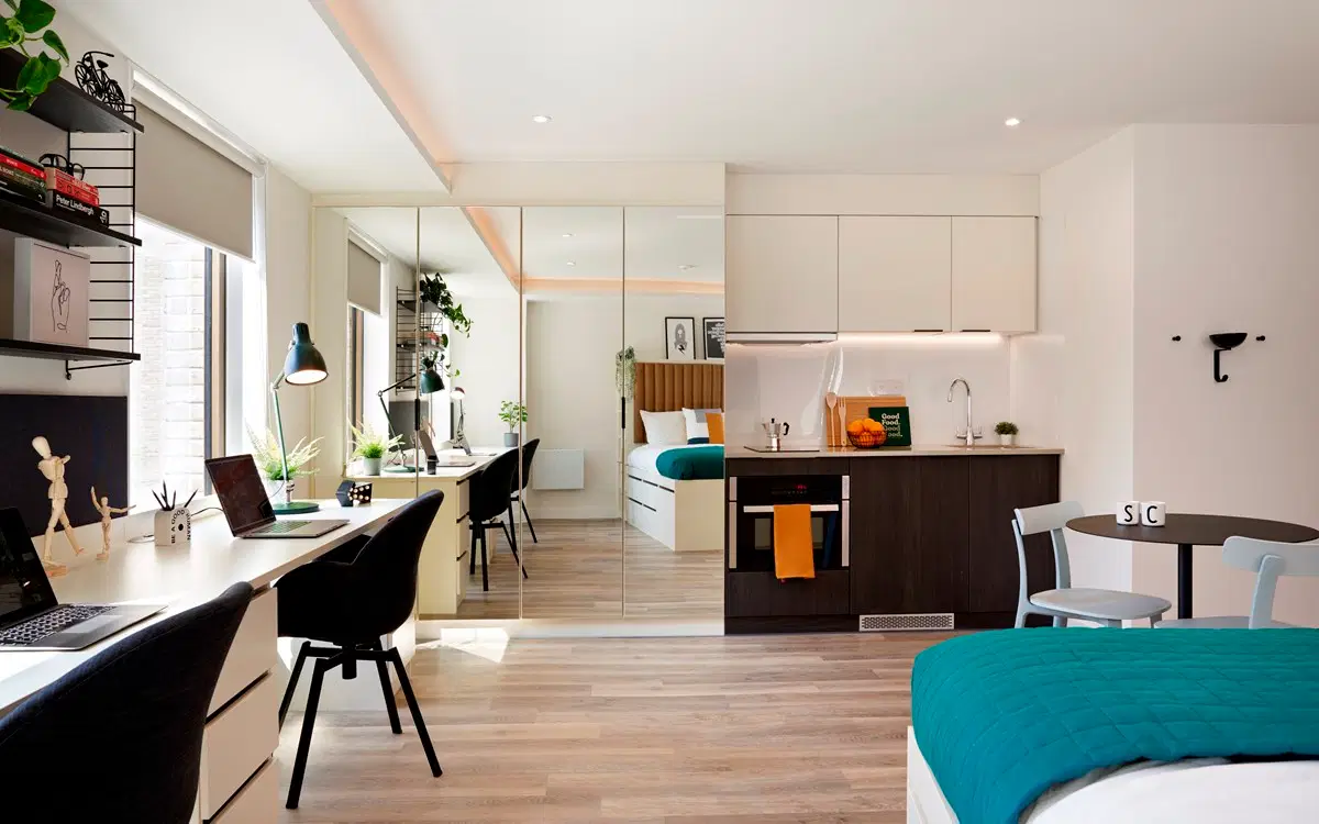 Student Castle Brighton, Brighton – Mortimer Studio