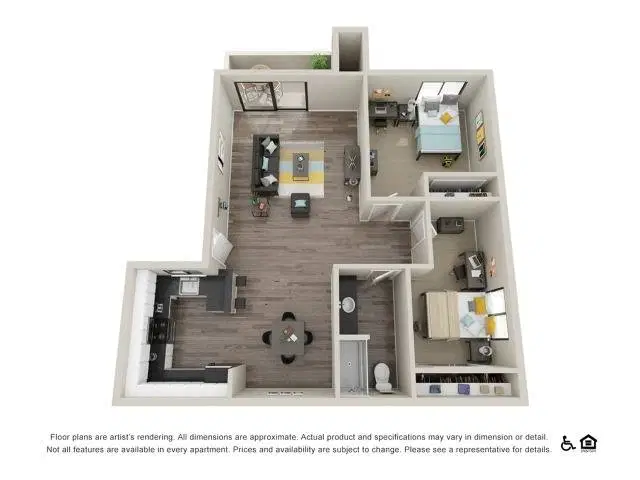 Paseo On University, Tempe – 2 Bed 1 Bath