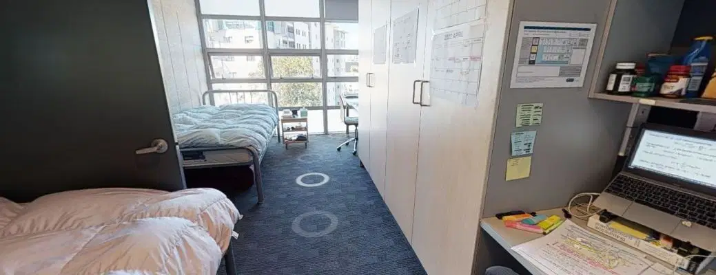 Student Living Auckland, Auckland – 1 Bedroom Twin Share - Beach