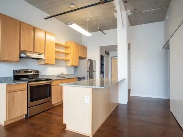 Cayuga Lofts, New York – Kitchen