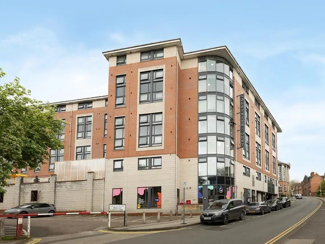 Yugo Goldsmith Court, Nottingham – Exterior